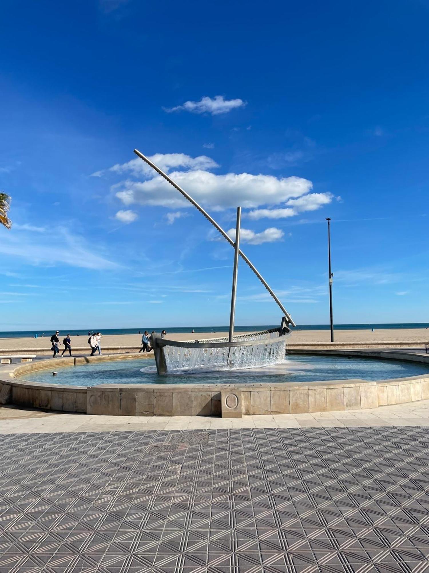 발렌시아 Habitacion Frente A Playa De La Malvarrosa 아파트 외부 사진